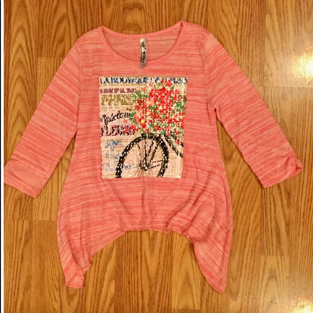Girls Knit Works top